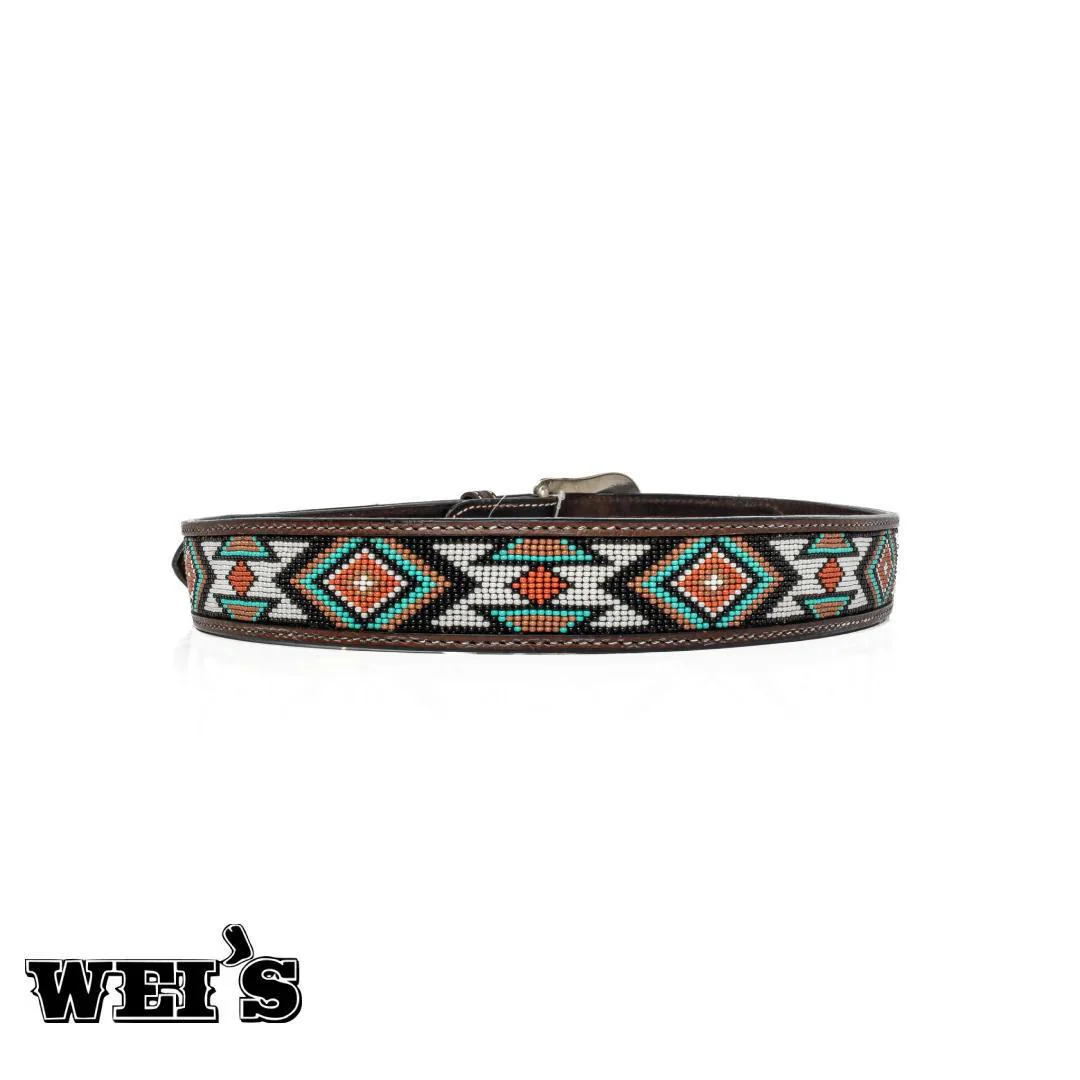 Adult Belt By Ranger Company Beaded Southwestern - Image 2
