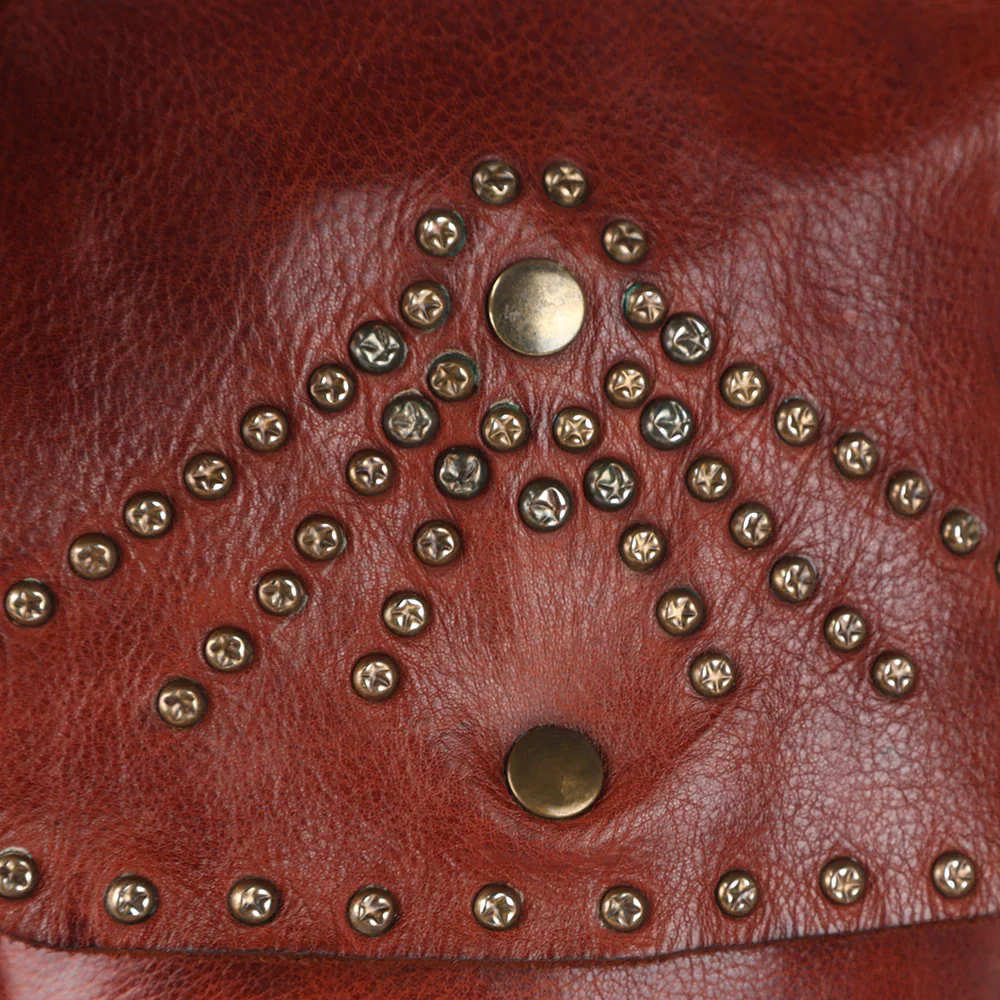 Spaghetti Western Large Crossbody Vintage Handmade Drum Dyed Genuine European Cowhide Leather Bag SWC150CG - Image 3