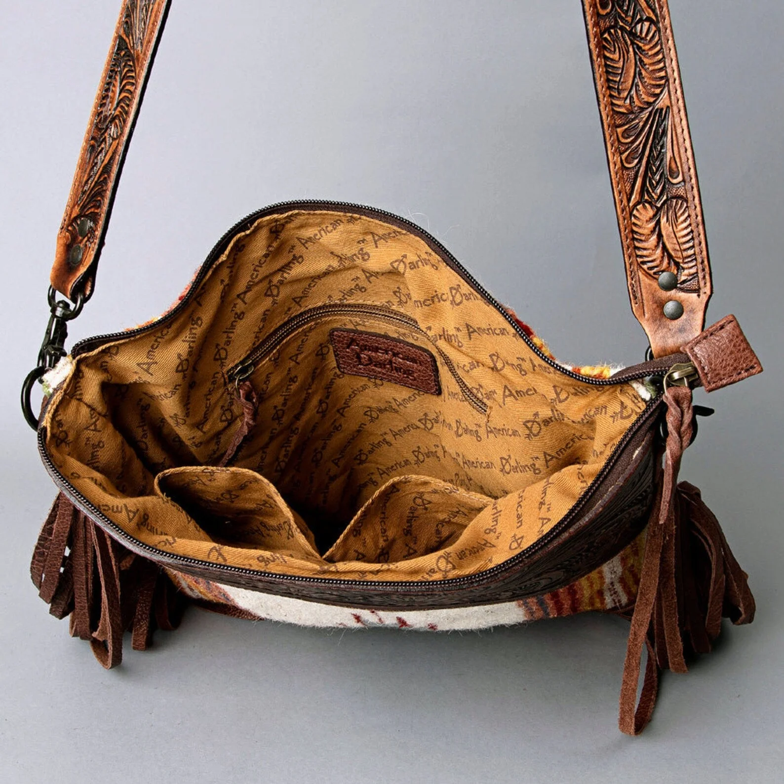American Darling Large Crossbody Messenger Bag - Image 5