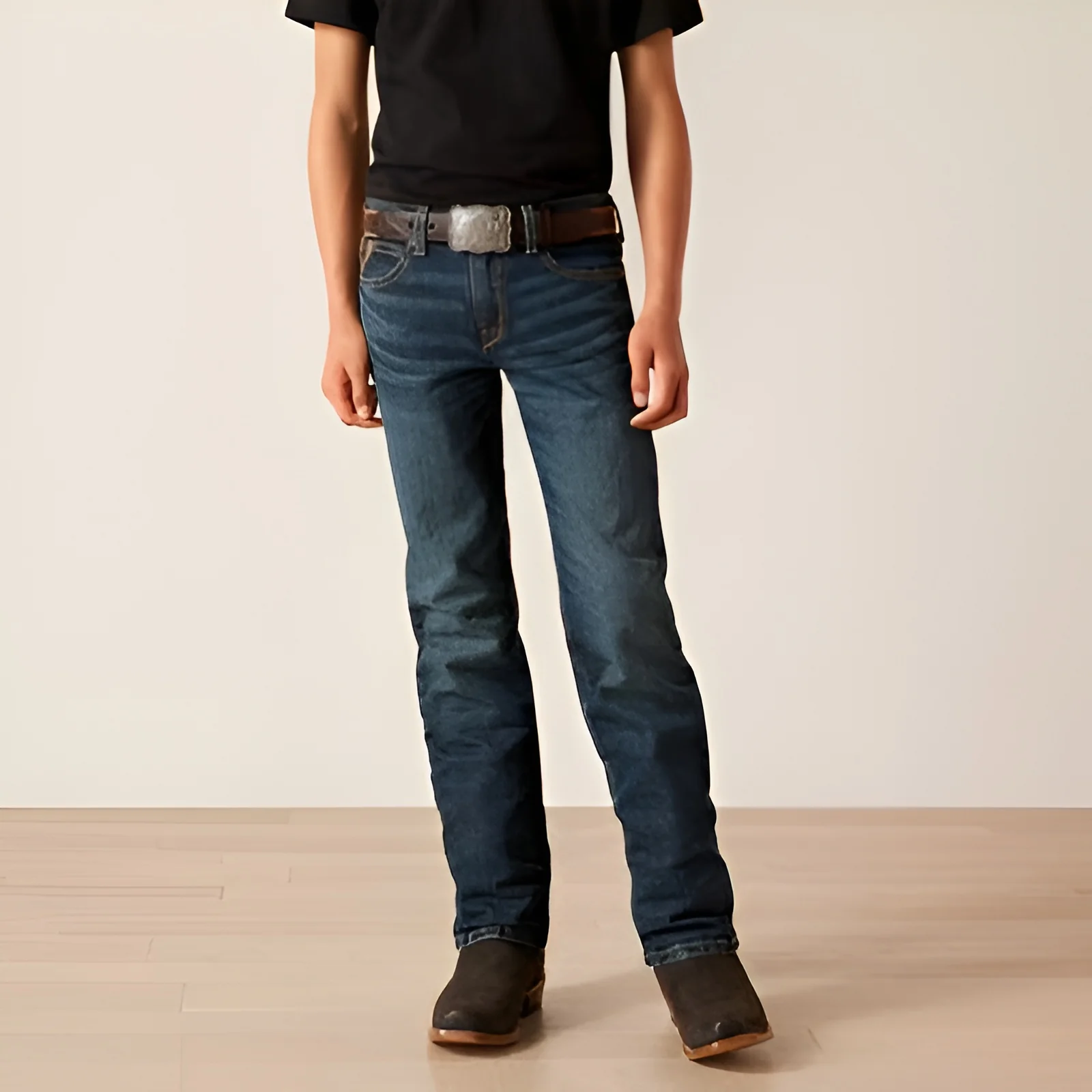 Ariat Boy's B5 Slim fit Adjustable Waist Band Jeans