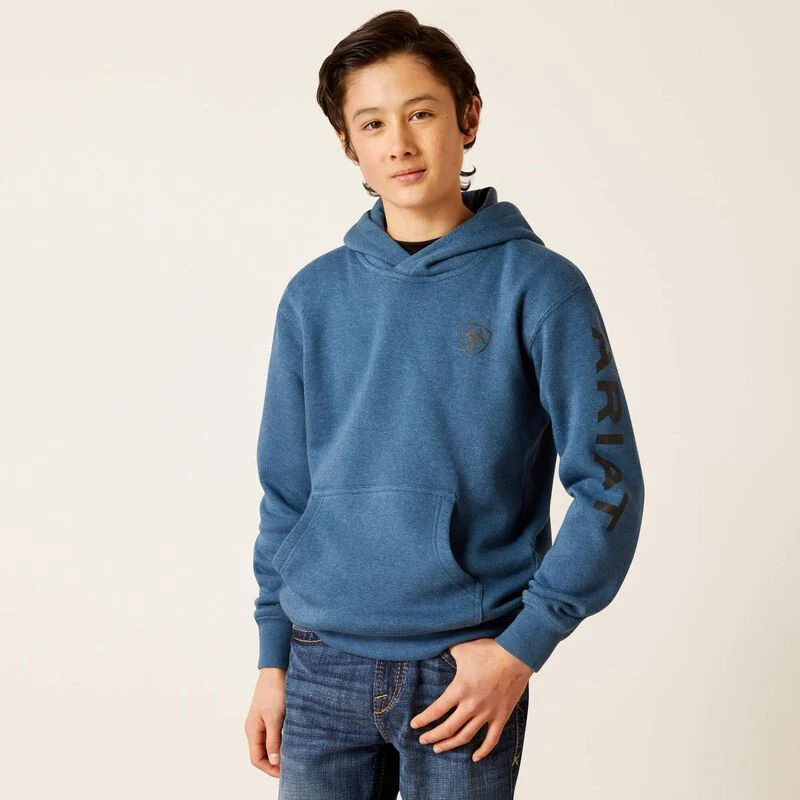 Ariat Boy's Logo Hoodie - Image 4