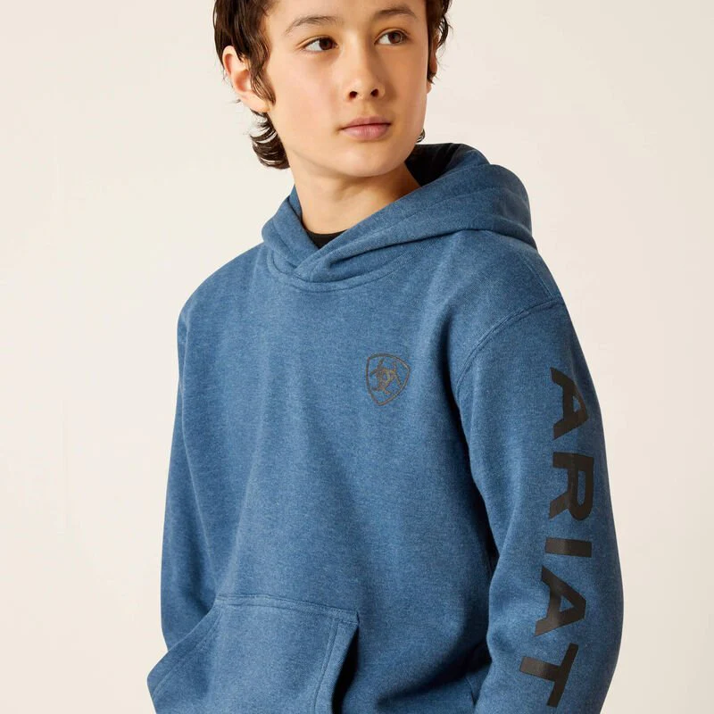 Ariat Boy's Logo Hoodie - Image 5