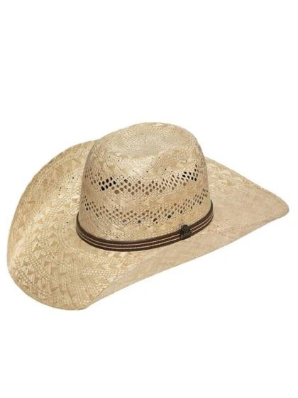 Ariat Cowboy Hat Straw 10X Sisal Punchy Pro Rodeo Brim - Image 5