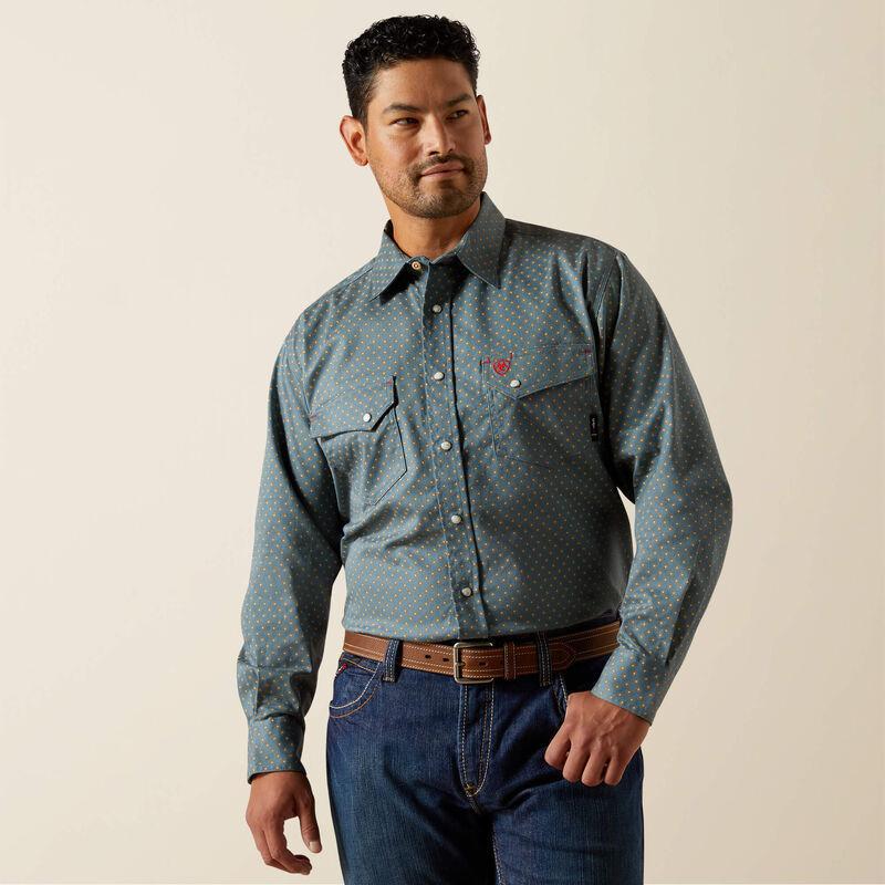 Ariat Men's FR Scorcese Snap Work Shirt - Image 4