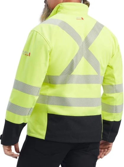 Ariat Men's Work Jacket Hi-Vis Flame Resistant Modacrylic CAT3 Vernon - Image 2