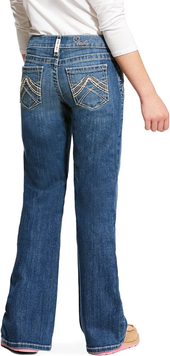 Ariat Girl's Whipstitch Boot Cut Jean