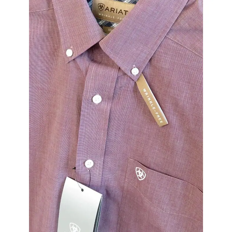 Ariat Men’s Shirt Long Sleeve Wrinkle Free Button Up - Image 2