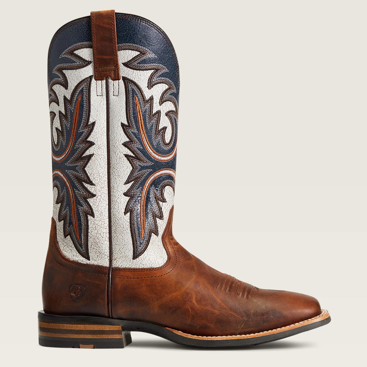 Ariat Men’s Cowboy Boot Brushrider Wide Square Toe - CLEARANCE - Image 2