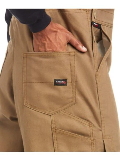 Ariat Men’s Work Bib Overalls Flame Resistant CAT4 Insulated - Image 4