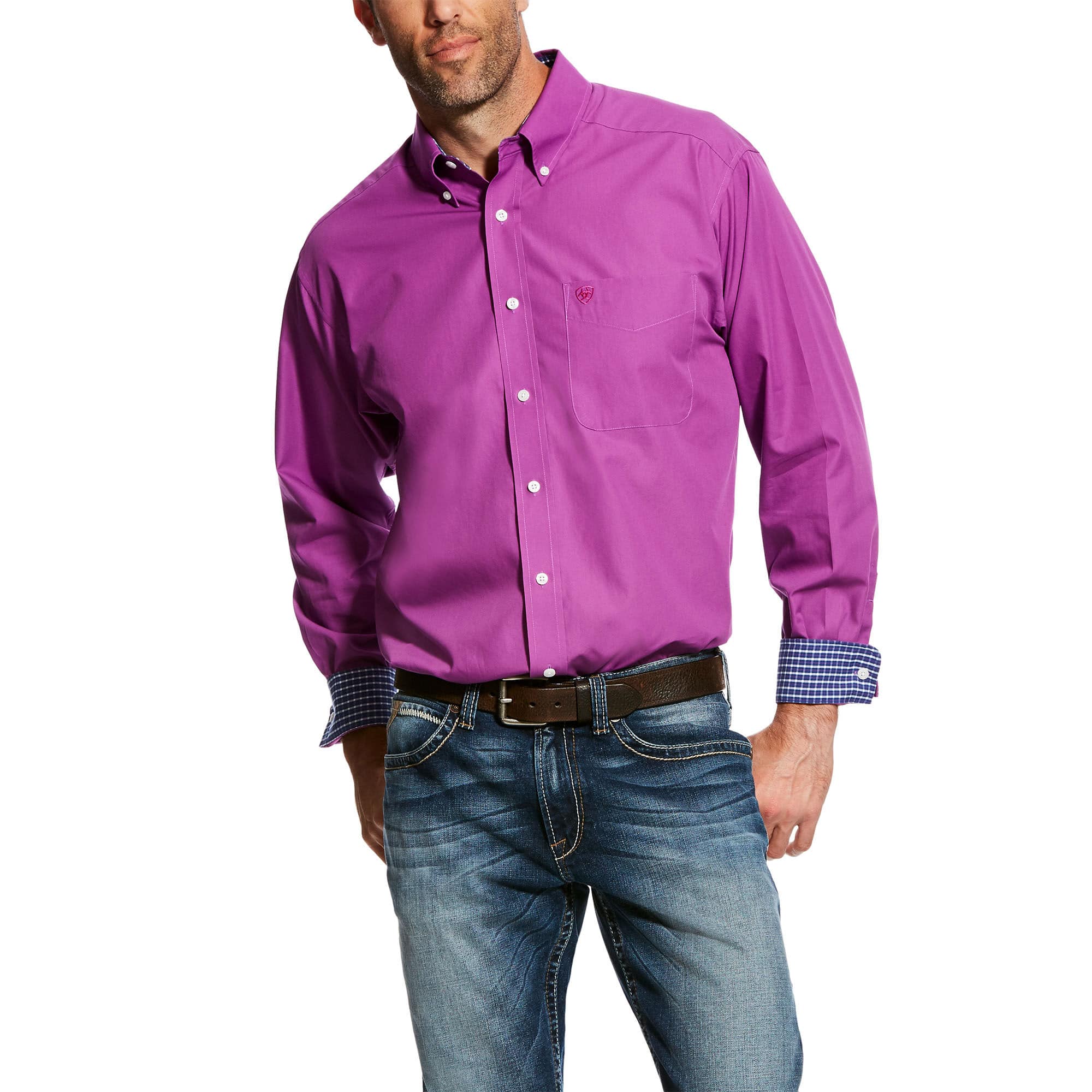 Ariat Men’s Shirt Long Sleeve Classic Fit Button Down