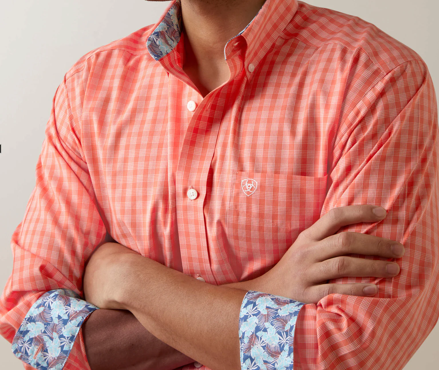 Ariat Men’s Wrinkle Free Winston Shirt -Clearance - Image 3