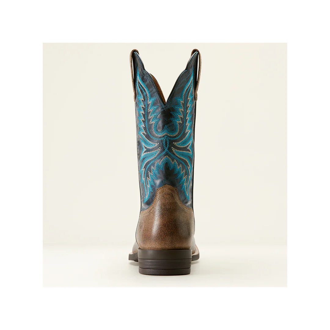 Ariat Men's Brush Creek Wide Square Toe Cowboy Boot - Image 2