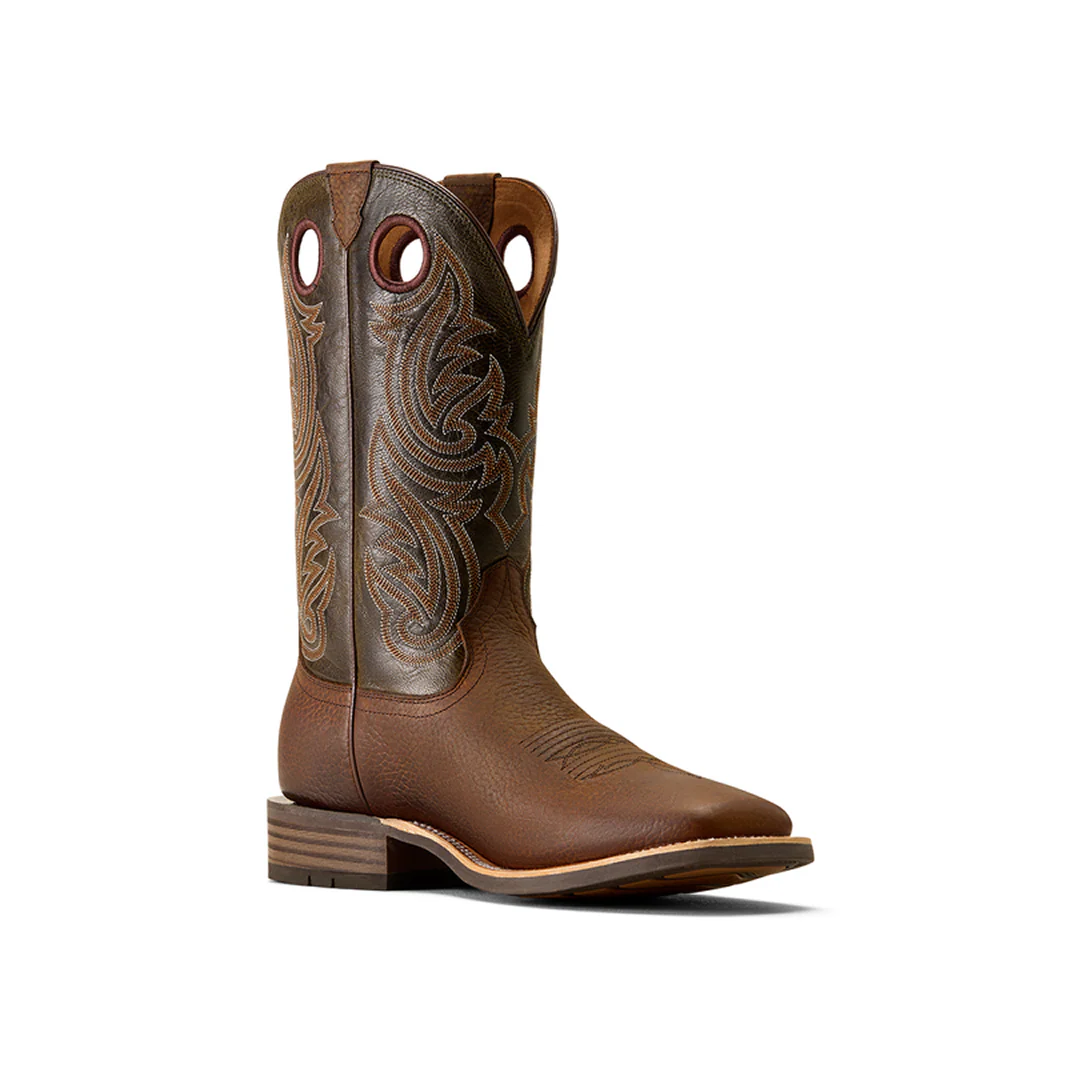 Ariat Men's Highland Toughstock Wide Square Toe Cowboy Boot