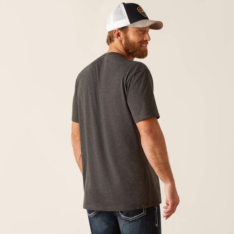 Ariat Men's License Plate Cowboy Short Sleeve T-Shirt - Image 3