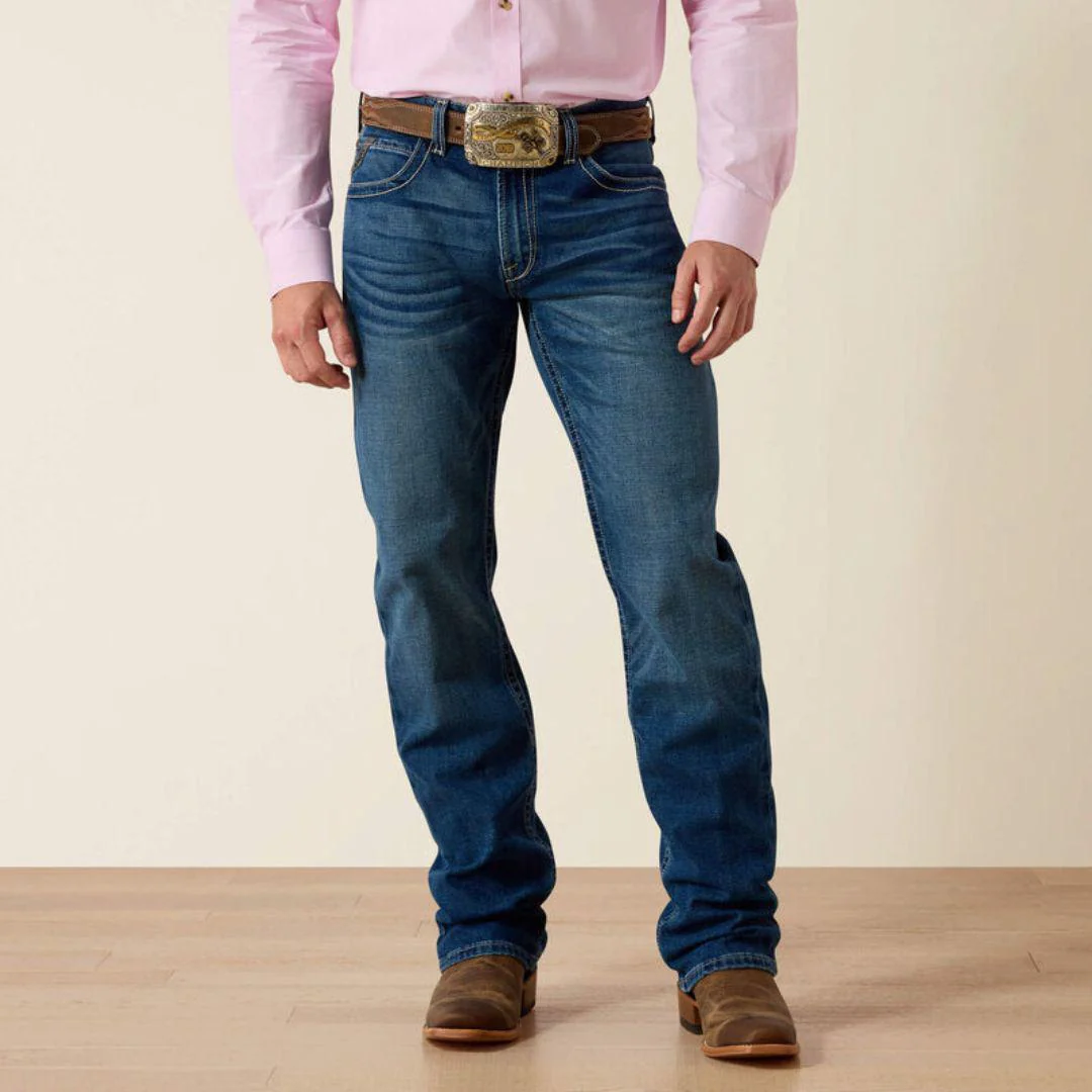 Ariat Men's M5 Marston Fit Straight Fit Leg Jeans - Walden - Image 4