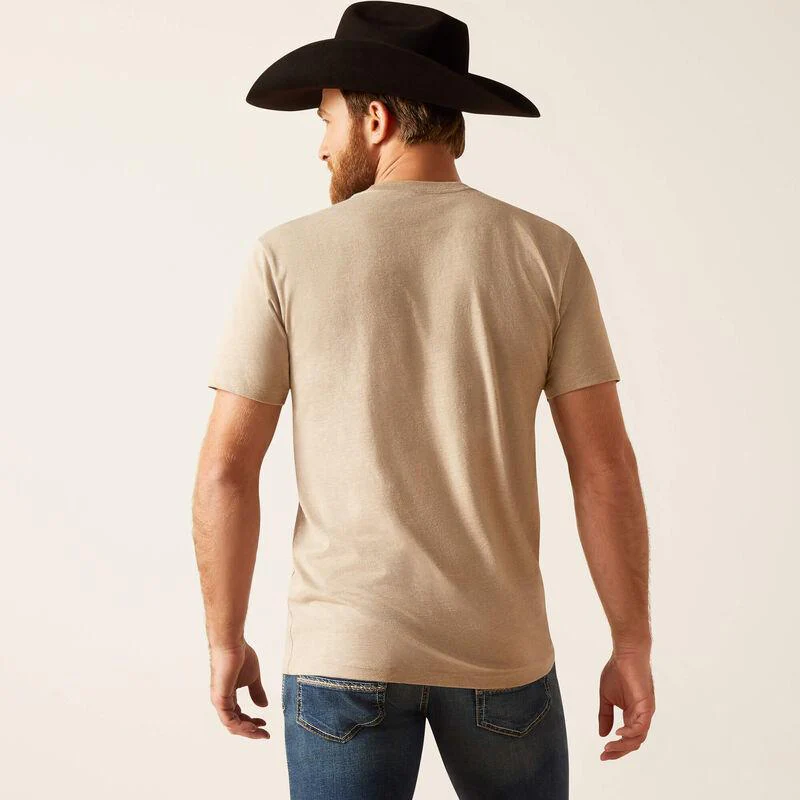 Ariat Men's Sendero King Cow Short Sleeve Shirt -CLEARANCE - Image 2