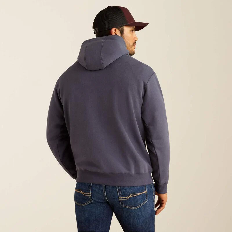 Ariat Men's Southwestern Longhorn Hoodie - CLEARANCE - Image 2