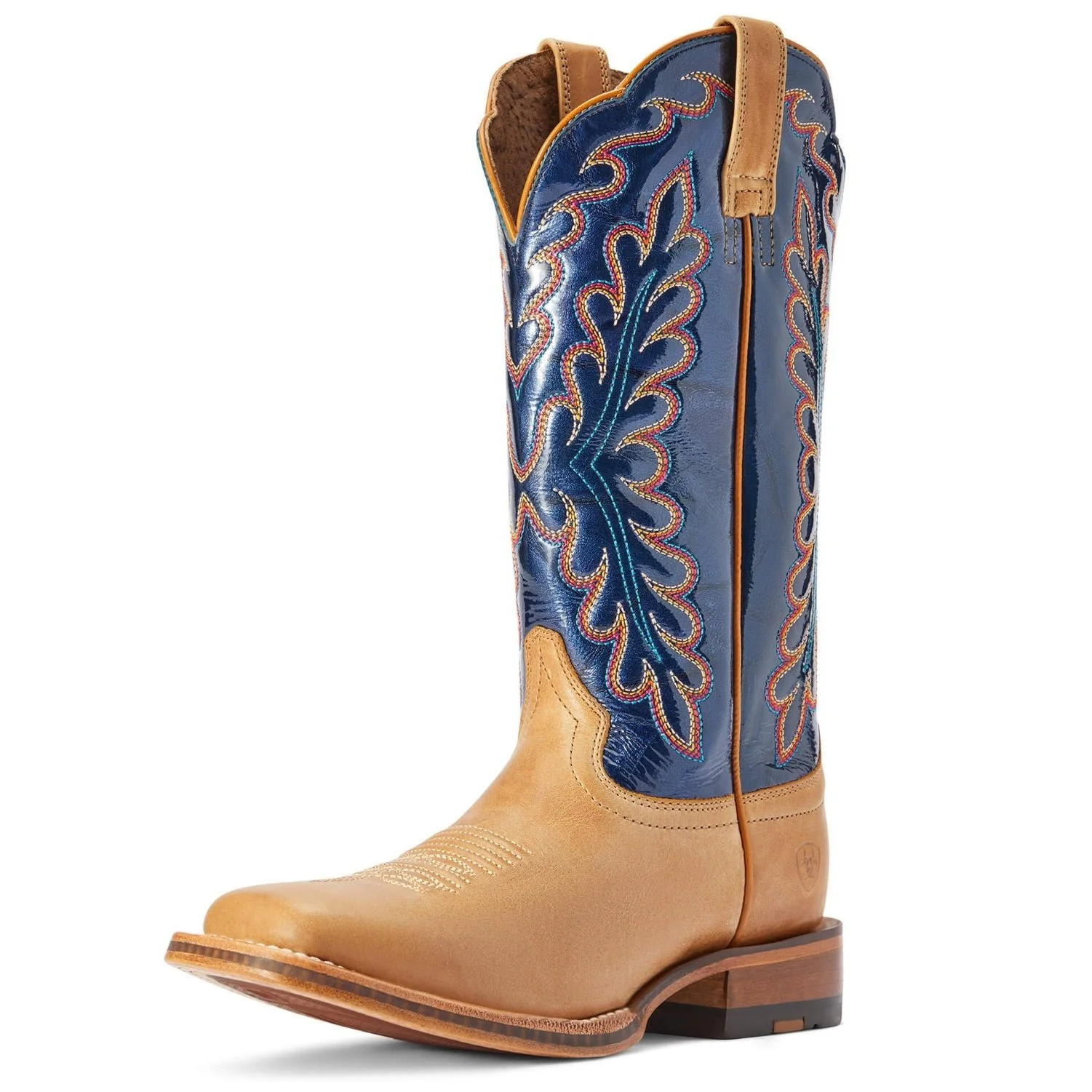 Ariat Women’s Cowgirl Boot Darbie Patent Leather Shaft -Clearance