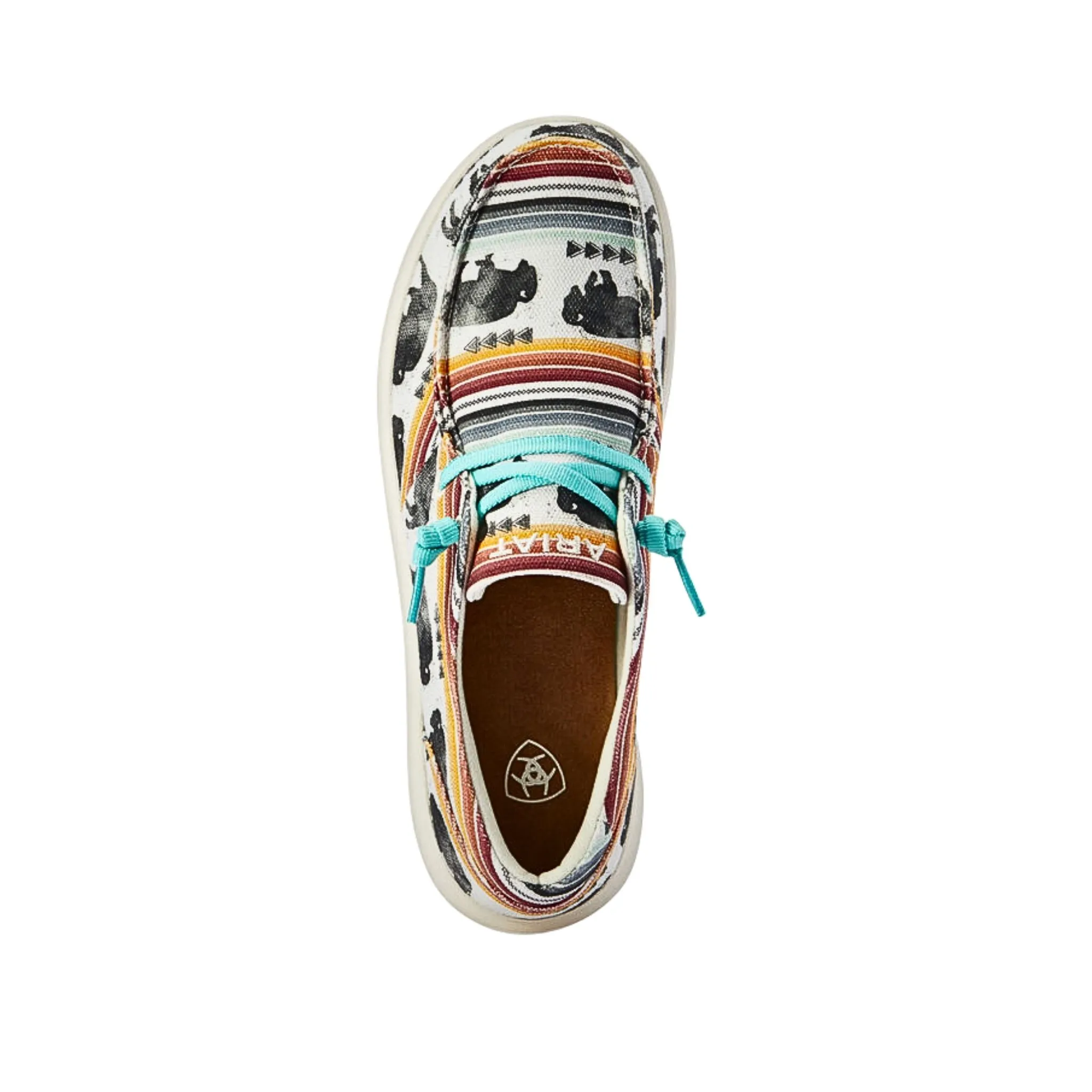 Ariat Women’s Casual Shoe Hilo Buffalo Print - Image 5