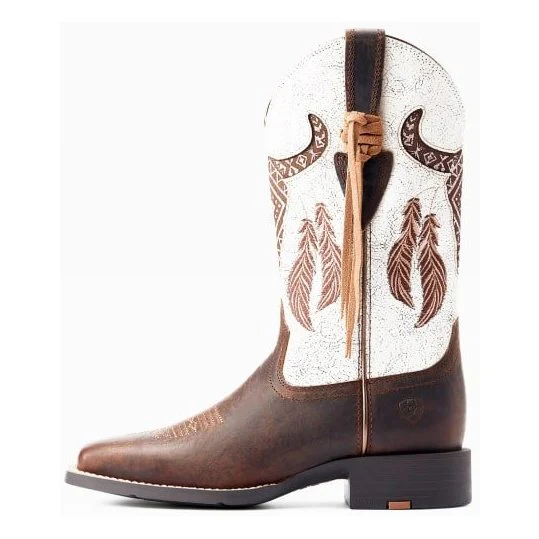 Ariat Women’s Cowgirl Boots 11" Round Up Southwest Stretchfit Clearance - Image 2