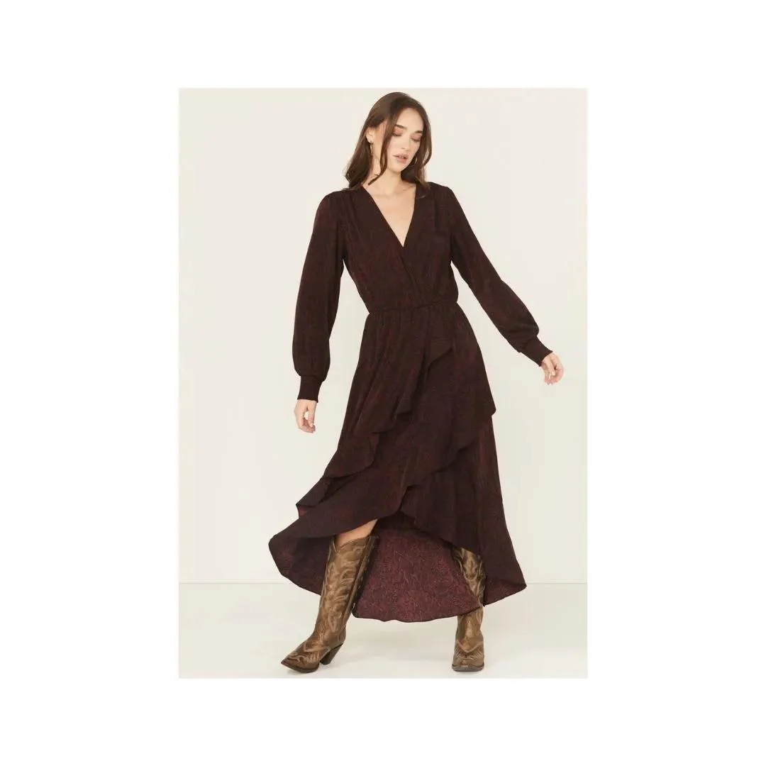 Ariat Women's Arizona Long Sleeve High-Low Dress - Image 5