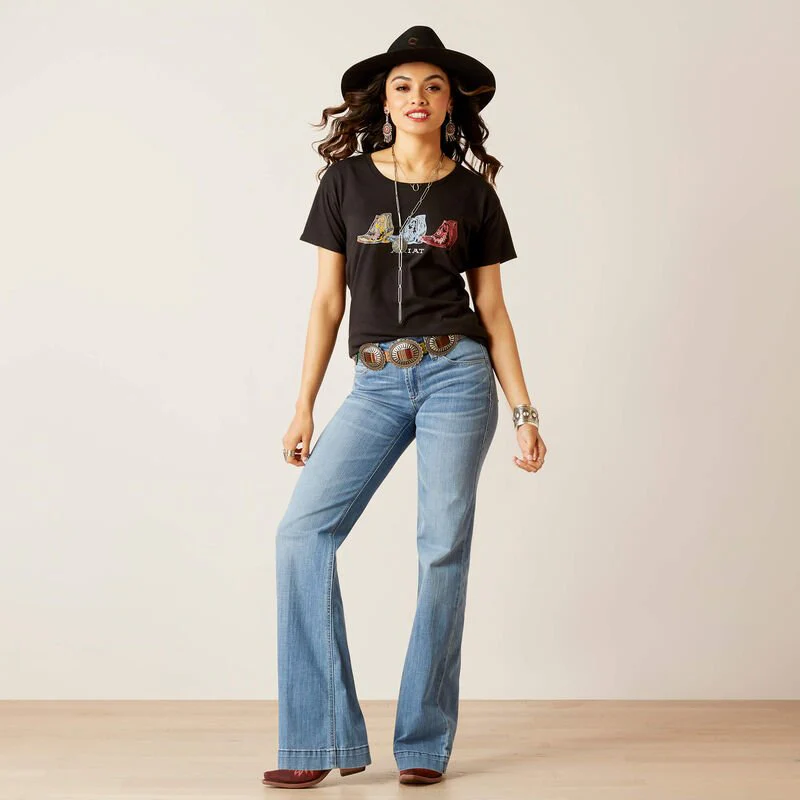 Ariat Women's Boots T-shirt - Image 2