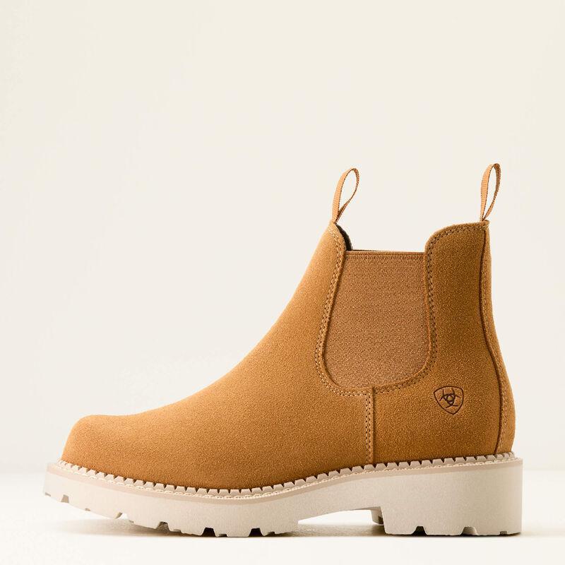 Ariat Women's Fatbaby Chelsea Wheat Suede - Image 2