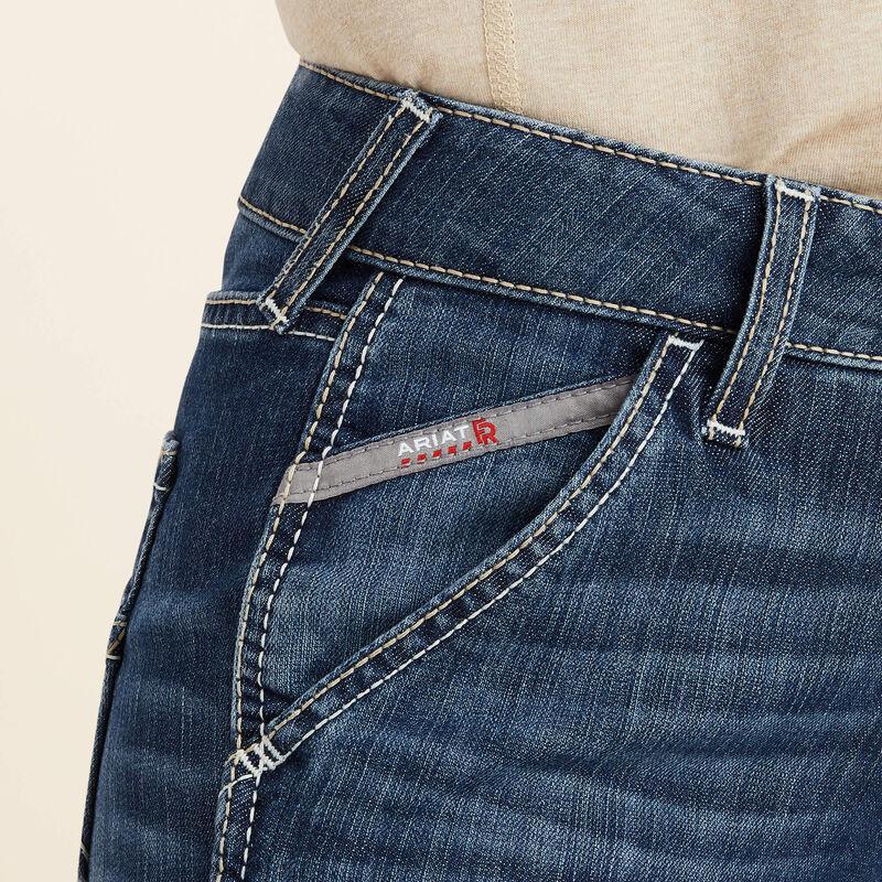 Ariat Women's Flame Resistant Rise DuraLight Stretch Cell Phone Straight Jean - Image 4