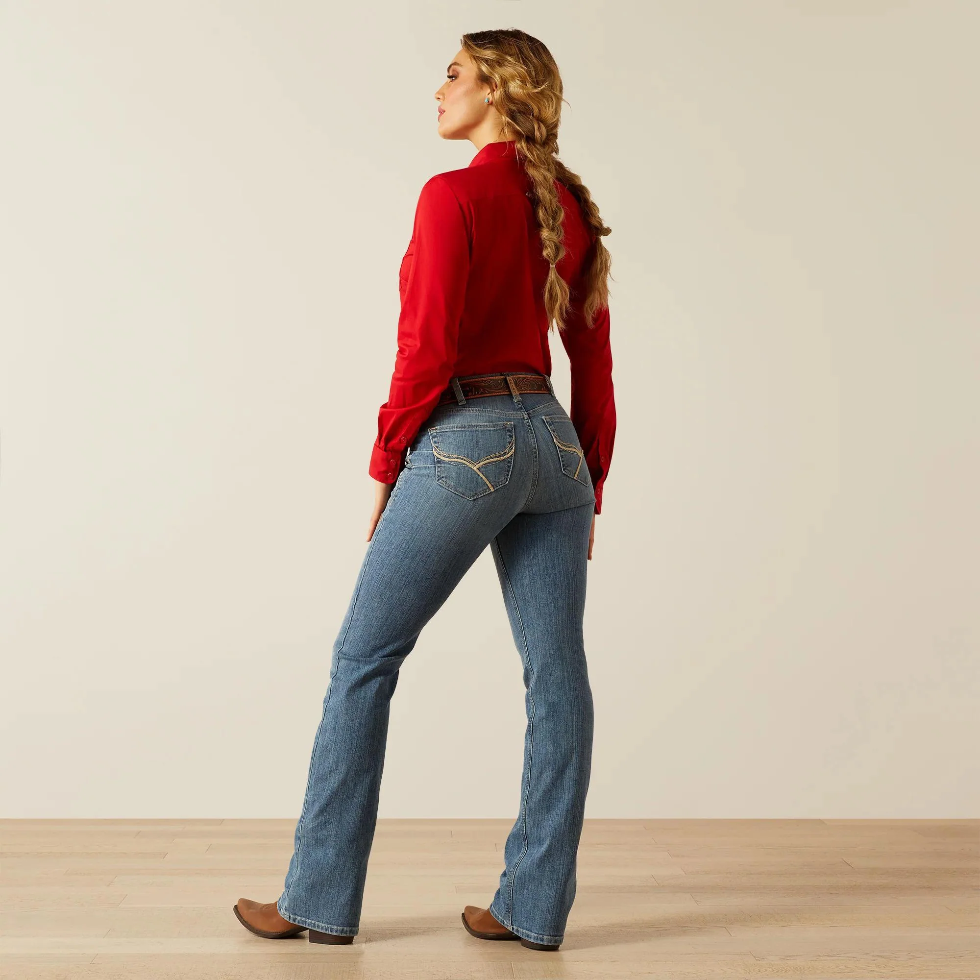Ariat Women's High Rise Cecilia Boot Cut Jean - Image 2