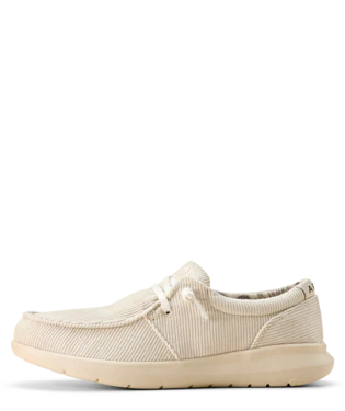 Ariat Women's Hilo Shoe Cream Corduroy - Image 2