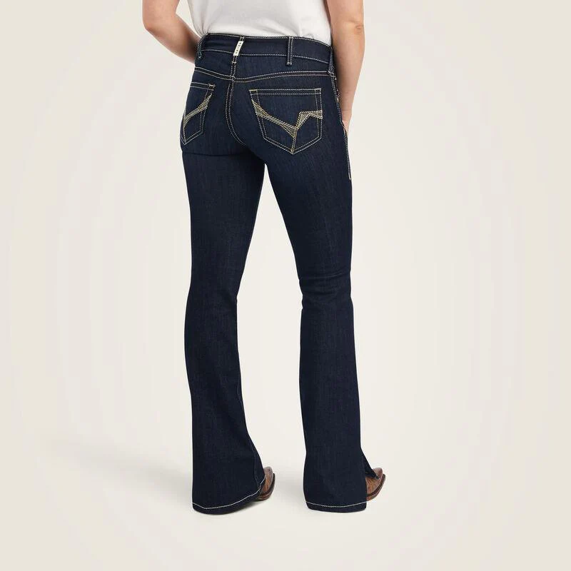 Ariat Women's R.E.A.L Perfect Rise Arrow Danna Boot Cut Jean - Image 2