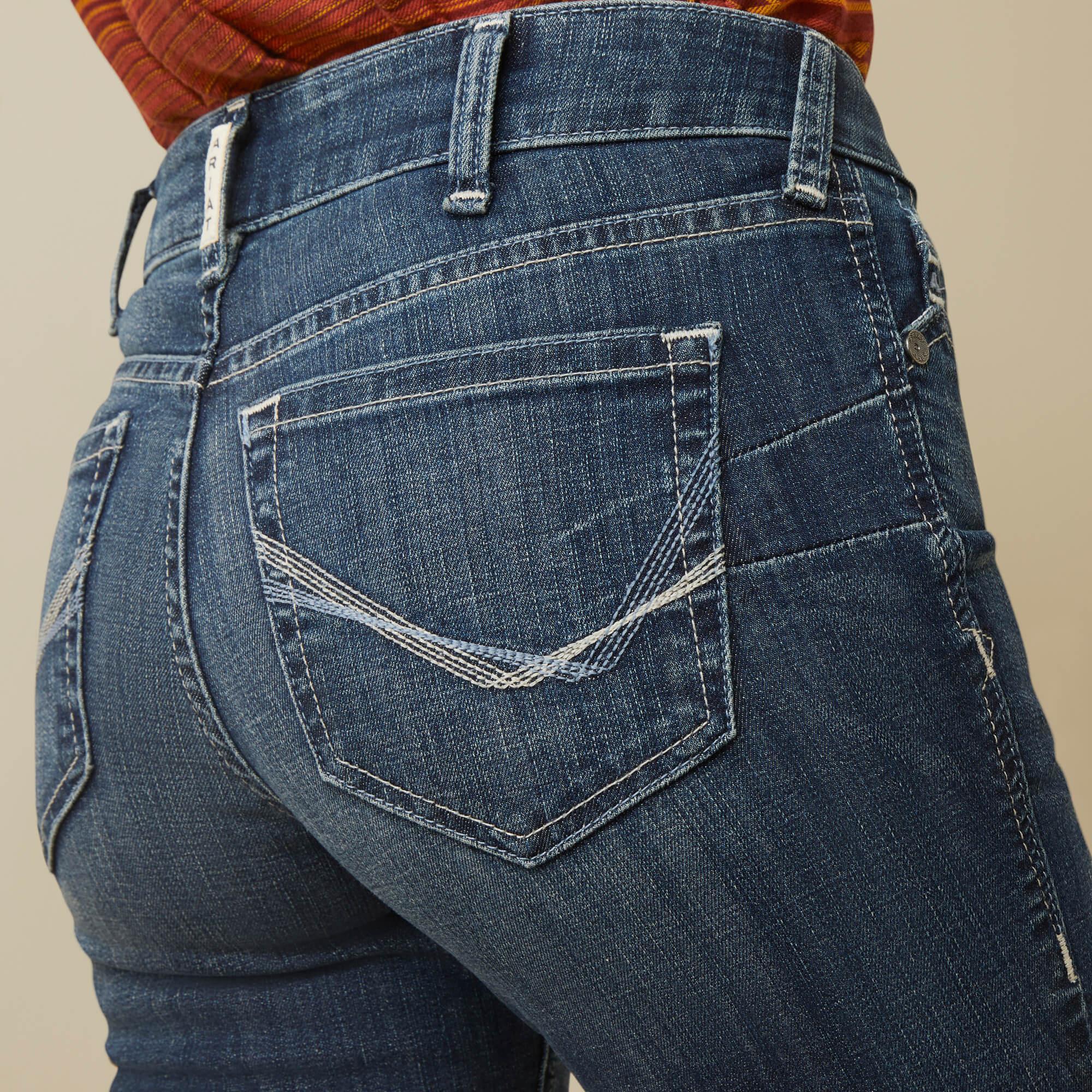 Ariat Women's R.E.A.L Perfect Rise Madyson Straight Leg Jean - CLEARANCE - Image 8
