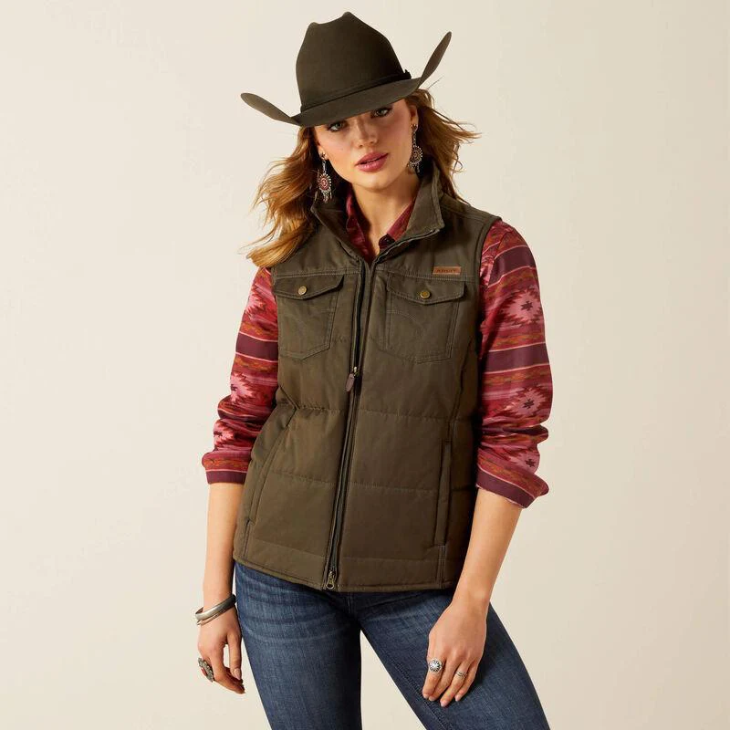 Ariat Women's Grizzly Quilted Vest - Image 2