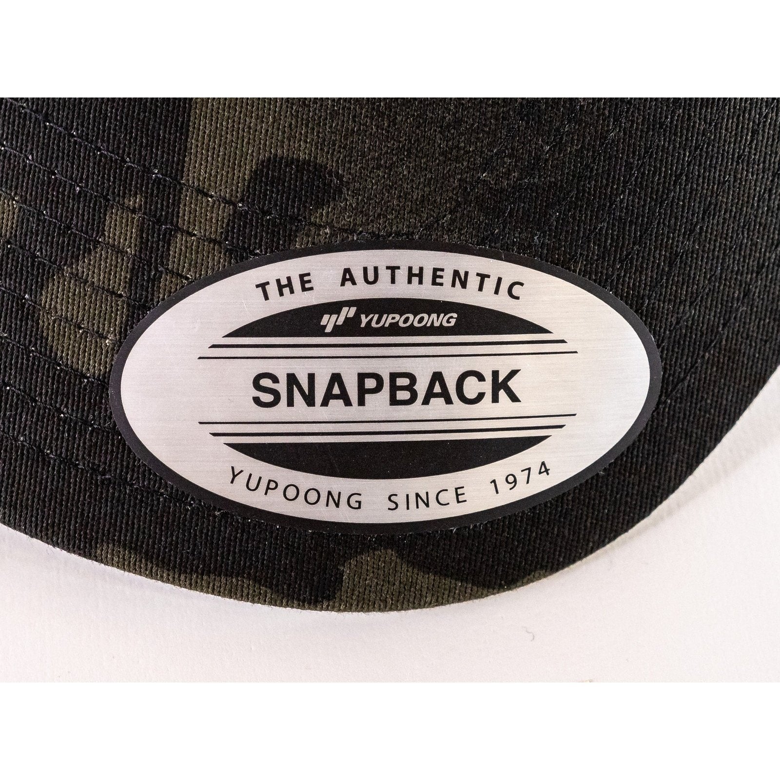 Baredown Brand Unisex Camo Leather Patch Cap - Image 3