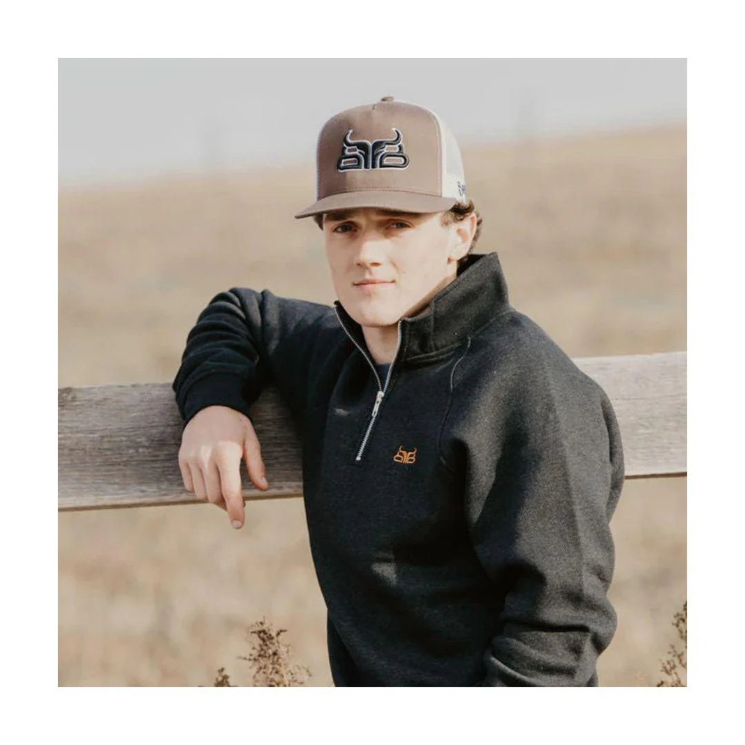 Baredown Brand Men's Pullover Small Logo 1/4 Zip - Image 5