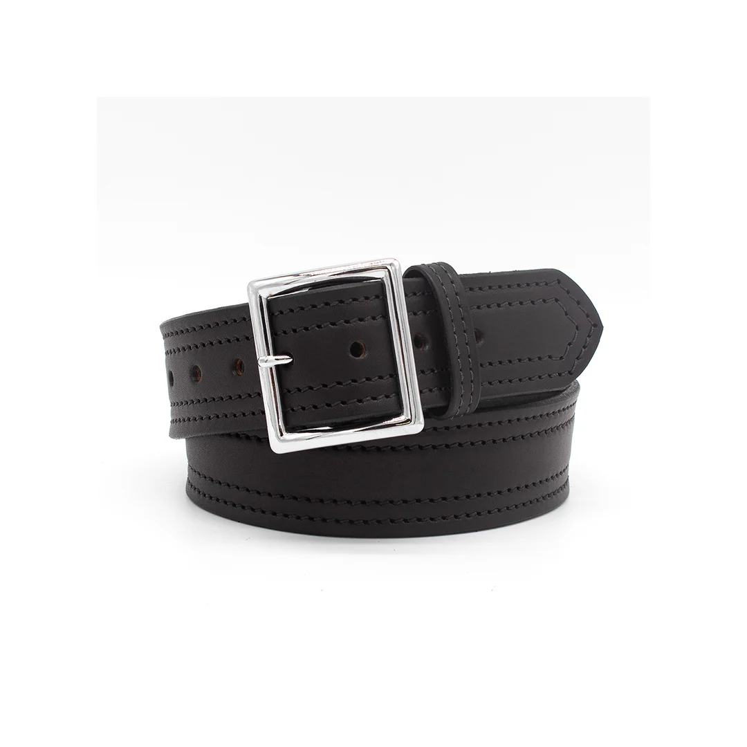 Boston Leather 1.75″ 10-12 OZ, Garrison Belt With 4 Row Stitching - Image 15