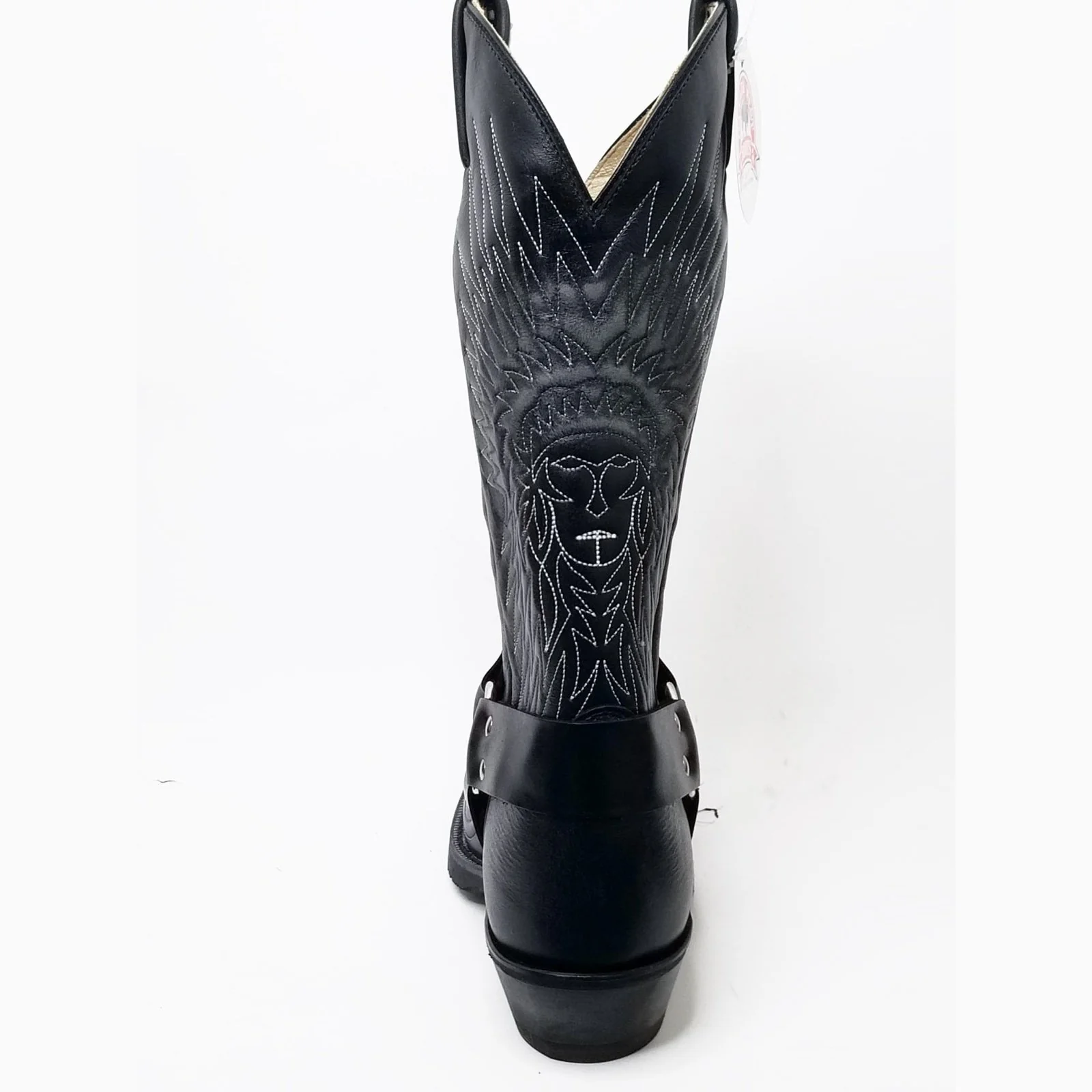 Canada West Boots Men's Western Biker Black - Clearance - Image 5