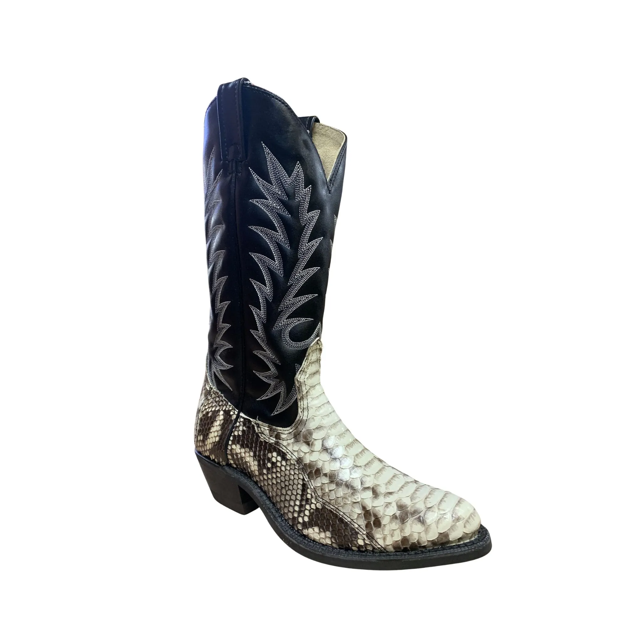 Canada West Bull rider Men’s Cowboy Exotic Boot - Clearance