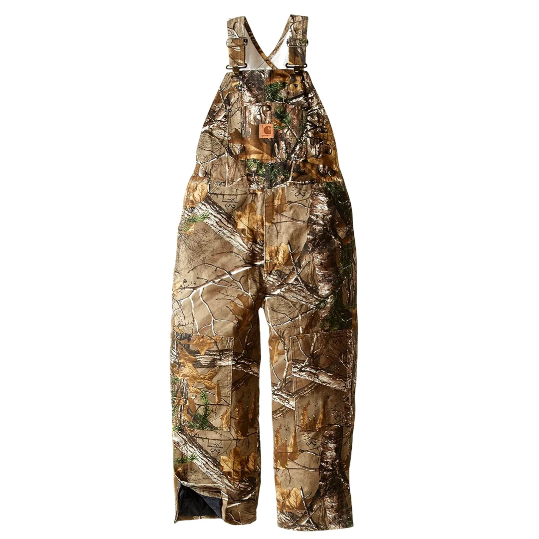 Carhartt Boy's Bib Overall Quilt Lined Camo - Image 3