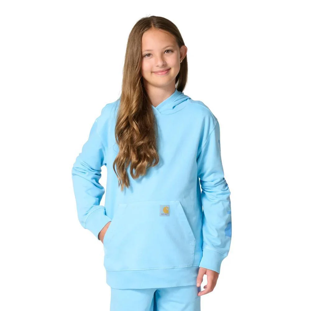 Carhartt Girl's Long-Sleeve Garment Dye Sweatshirt - Image 2