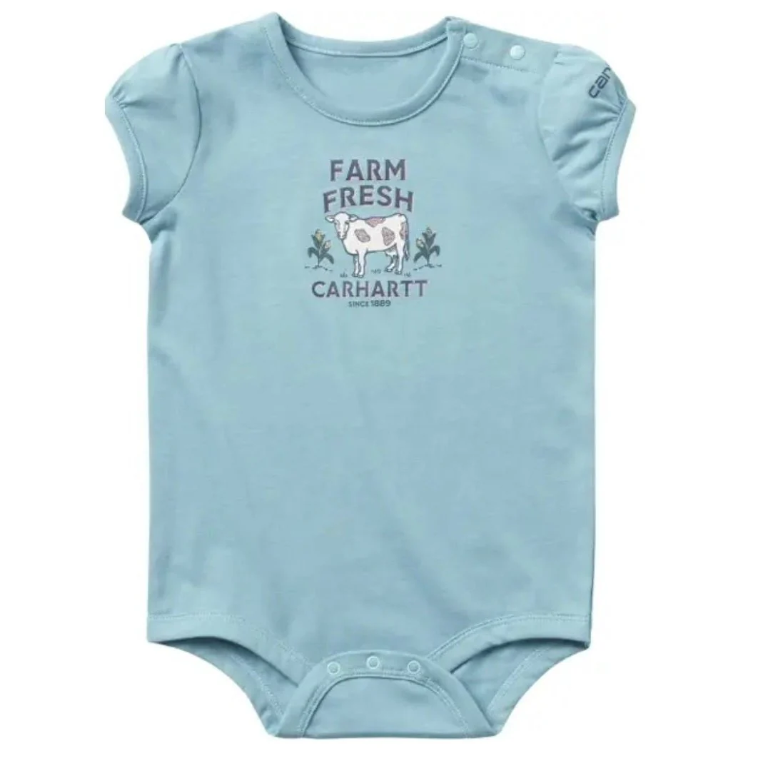 Carhartt Infant & Toddler's Onesie Farm Fresh-CLEARANCE