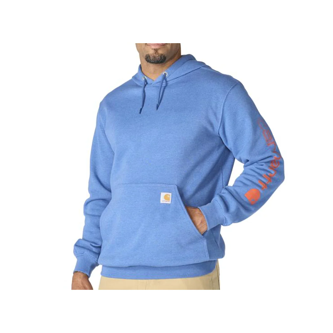 Carhartt Loose Fit Logo Sleeve Graphic Hoodie - Image 7