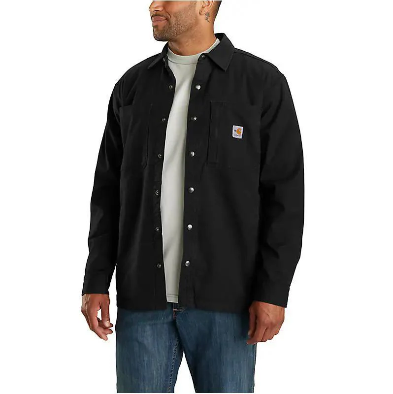 Carhartt Men's Flame Resistant Rugged Flex Canvas Shirt Jacket - Image 2
