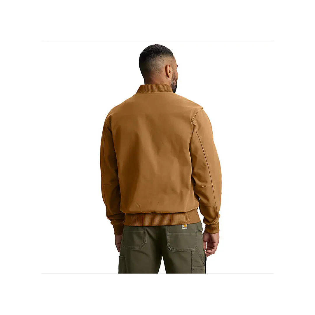 Carhartt Men's Rugged Flex® Duck Relaxed Fit Bomber Jacket - Image 2