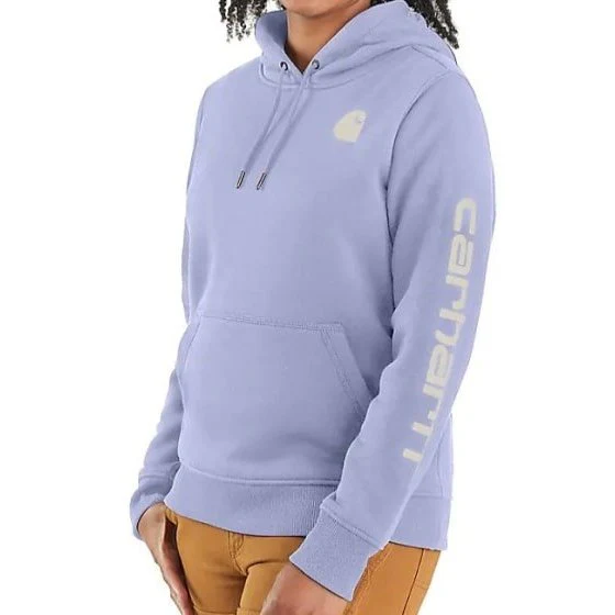 Carhartt Women's Hoodie Relaxed Fit Graphic Pullover Seasonal Colours - Image 2