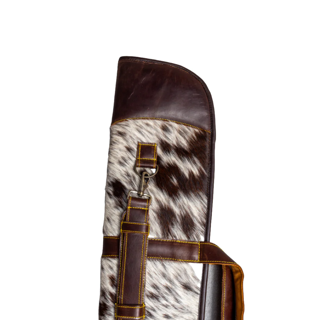 Challenger Cowhide/ Leather Fleece Lined Gun Case - Image 4
