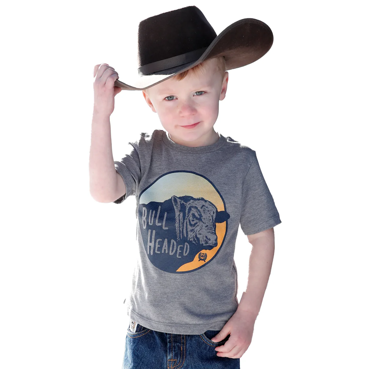 Cinch Baby/Toddler Bull Headed T-Shirt - CLEARANCE - Image 2