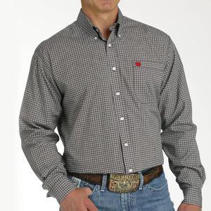 Cinch Men's Geo Floral Print Button Up Shirt-CLEARANCE - Image 2