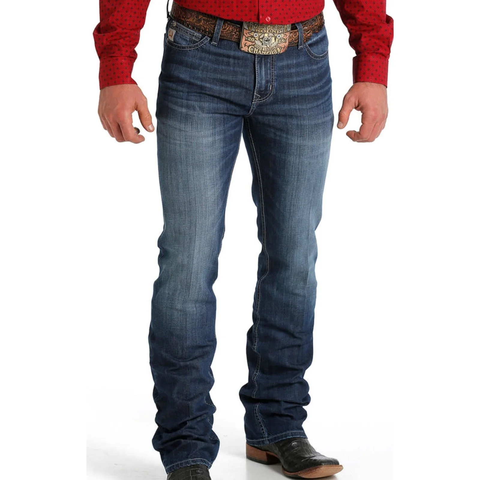Cinch Men’s Ian Mid Rise Slim Bootcut - Image 2