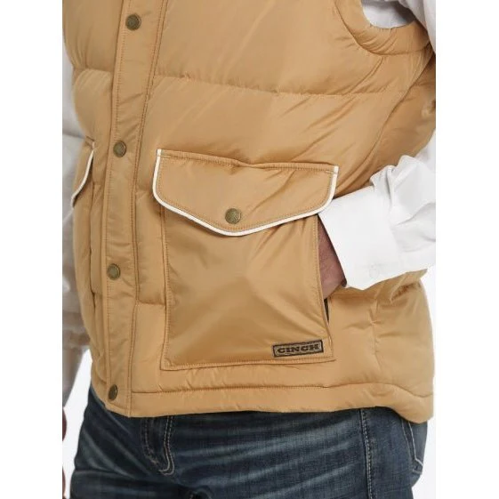 Cinch Men’s Vest Miller Ranch Quilted Lined - Image 4